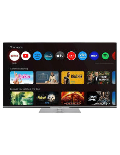 TV Set, JVC, 65", 4K/Smart, QLED, 3840x2160, Black / Silver, LT-65VGQ840P