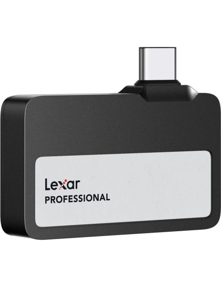 External SSD, LEXAR, SL400, 2TB, USB-C, Write speed 1000 MBytes/sec, Read speed 1050 MBytes/sec, LSL400X002T-RNBNG External SSD, LEXAR, SL400, 2TB, USB-C, Write speed 1000 MBytes/sec, Read speed 1050 MBytes/sec, LSL400X002T-RNBNG