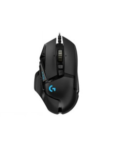 LOGITECH GAMING MOUSE G502 HERO CORDED BLACK