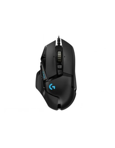 LOGITECH GAMING MOUSE G502 HERO CORDED BLACK