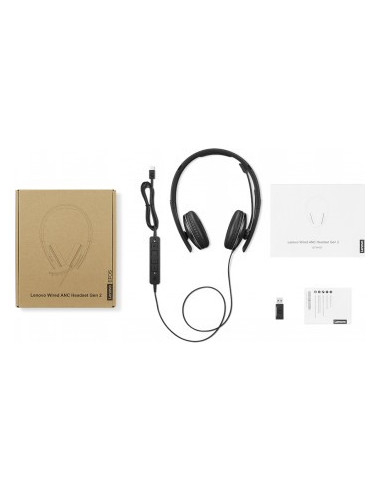 LENOVO WIRED ANC HEADSET GEN2 (TEAMS)