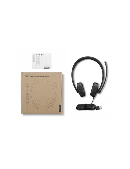 LENOVO USB-A WIRED STEREO HEADSET GEN 2