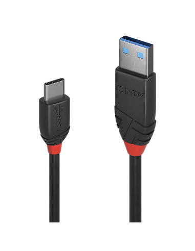 CABLE USB3.2 A-C 1.5M/BLACK 36917 LINDY