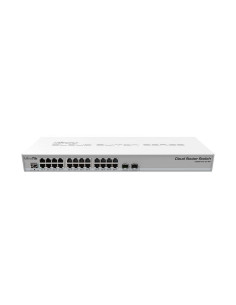 Switch, MIKROTIK, 24x10Base-T / 100Base-TX / 1000Base-T, 2xSFP+, CRS326-24G-2S+RM