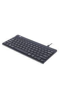 KEYBOARD COMPACT BREAK ENG/BLACK RGOCOUSWDBL R-GO TOOLS