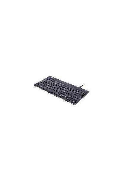 KEYBOARD COMPACT BREAK ENG/BLACK RGOCOUSWDBL R-GO TOOLS