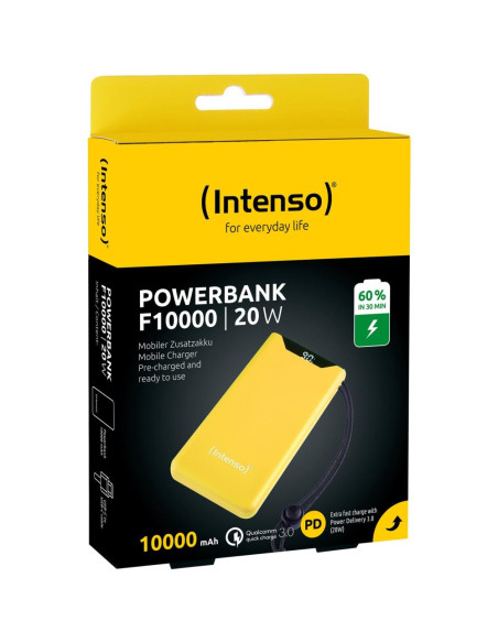 POWER BANK USB 10000MAH QC3.0/YELLOW F10000 7332039 INTENSO