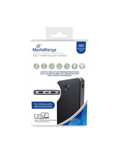POWER BANK USB 10000MAH/MR753 MEDIARANGE
