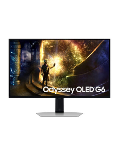 Monitor, SAMSUNG, LS27DG610SUXEN, 27", Gaming, Panel OLED, 2560x1440, 16:9, 240Hz, Matte, 0.03 ms, Swivel, Pivot, Height adjust
