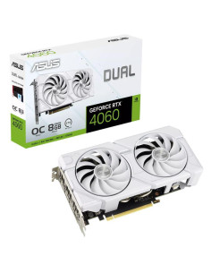 Graphics Card, ASUS, NVIDIA GeForce RTX 4060, 8 GB, GDDR6, 128 bit, PCIE 4.0 16x, Dual Slot Fansink, 1xHDMI, 3xDisplayPort, DUA