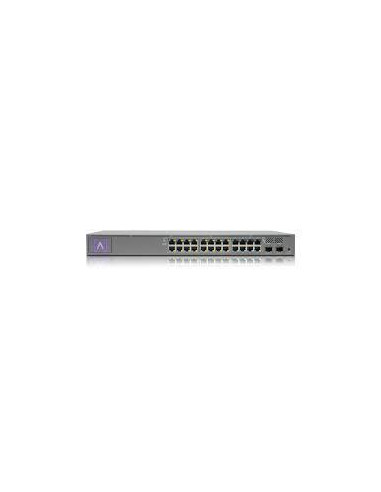 Switch, ALTA LABS, S24-POE, Desktop/pedestal, Rack 1U, 24x10Base-T / 100Base-TX / 1000Base-T, 2xSFP+, PoE+ ports 16, 240 Watts,