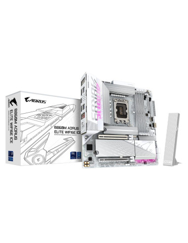 Mainboard, GIGABYTE, Intel B860 Express, LGA1851, Micro-ATX, Memory DDR5, 1xPCI-Express 16x, 3xM.2, 1xHDMI, 1xDisplayPort, 4xUS