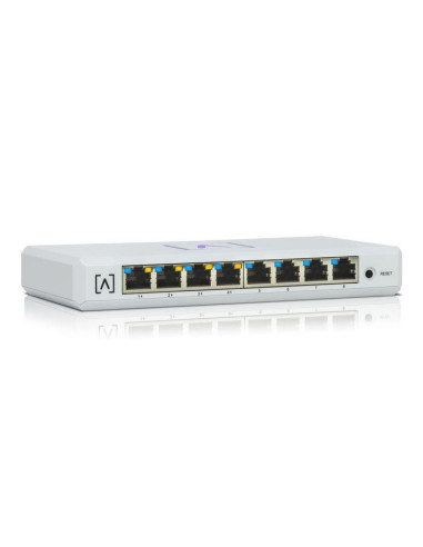 Switch, ALTA LABS, S8-POE, Desktop/pedestal, Rack, PoE+ ports 4, 60 Watts, S8-POE