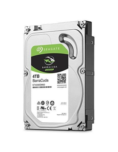 HDD, SEAGATE, Barracuda, 4TB, SATA 3.0, 256 MB, 5400 rpm, Discs/Heads 2/4, 3,5", ST4000DM004