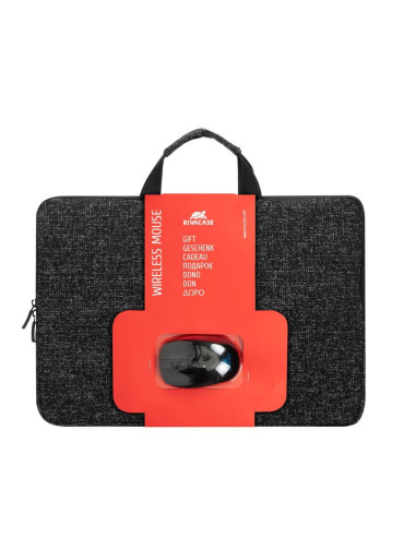 NB SLEEVE ANVIK 15.6" + MOUSE/7916 BLACK RIVACASE