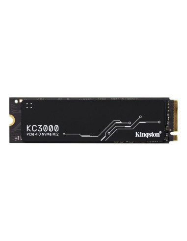 SSD, KINGSTON, KC3000, 1TB, M.2, NVMe, 3D TLC, Write speed 6000 MBytes/sec, Read speed 7000 MBytes/sec, TBW 800 TB, MTBF 180000