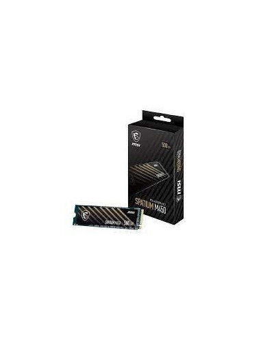 SSD, MSI, SPATIUM M450, 1TB, M.2, PCIe Gen4, NVMe, 3D NAND, Write speed 2400 MBytes/sec, Read speed 3400 MBytes/sec, 2.15mm, TB