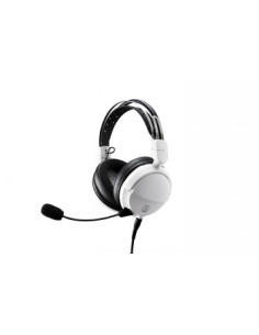 AUDIO-TECHNICA HIGH-FIDELITY CLOSED-BACK GAMING HEADSET ATH-GL3WH, WHITE