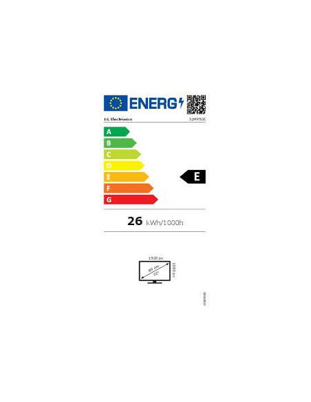 LCD Monitor, LG, 32MR50C-B, 31.5", Business/Curved, Panel VA, 1920x1080, 16:9, 100Hz, 5 ms, Tilt, 32MR50C-B