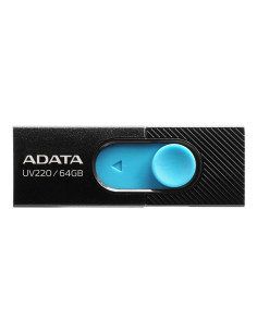 MEMORY DRIVE FLASH USB2 64GB/BLUE AUV220-64G-RBKBL ADATA