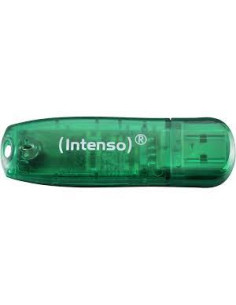 MEMORY DRIVE FLASH USB2 8GB/GREEN 3502460 INTENSO