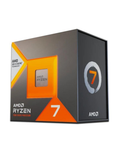 CPU, AMD, Desktop, Ryzen 7, 7800X3D, 4200 MHz, Cores 8, 96MB, Socket SAM5, 120 Watts, GPU Radeon, BOX, 100-100000910WOF