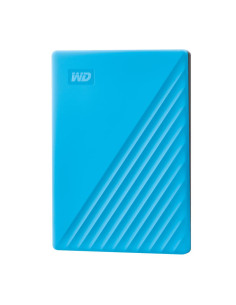 External HDD, WESTERN DIGITAL, My Passport, 2TB, USB 2.0, USB 3.0, USB 3.2, Colour Blue, WDBYVG0020BBL-WESN