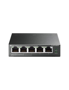 Switch, TP-LINK, 5x10Base-T / 100Base-TX, PoE ports 4, TL-SF1005LP