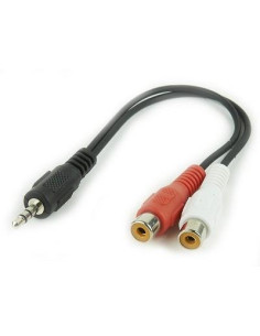 CABLE AUDIO 3.5MM TO 2RCA/SOCKET CCA-406 GEMBIRD