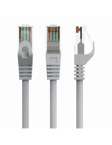 PATCH CABLE CAT6 UTP 1.5M/GREY PP6U-1.5M GEMBIRD