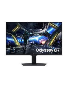 LCD Monitor, SAMSUNG, Odyssey G7, 27", Gaming, Panel IPS, 3840x2160, 16:9, 144Hz, 1 ms, Speakers, Swivel, Pivot, Height adjusta