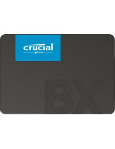 SSD, CRUCIAL, BX500, 240GB, SATA 3.0, Write speed 500 MBytes/sec, Read speed 540 MBytes/sec, 2,5", TBW 80 TB, MTBF 1500000 hour