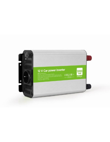 POWER INVERTER CAR 12V 1200W/EG-PWC1200-01 GEMBIRD