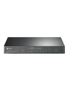 Switch, TP-LINK, Desktop/pedestal, 9x10Base-T / 100Base-TX / 1000Base-T, 1x10/100/1000BASE-T/SFP combo, PoE+ ports 8, 123 Watts