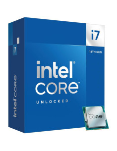 CPU, INTEL, Desktop, Core i7, i7-14700KF, Raptor Lake, 3400 MHz, Cores 20, 33MB, Socket LGA1700, 125 Watts, BOX, BX8071514700KF