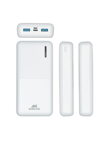 POWER BANK USB 20000MAH/VA2572 WHITE RIVACASE