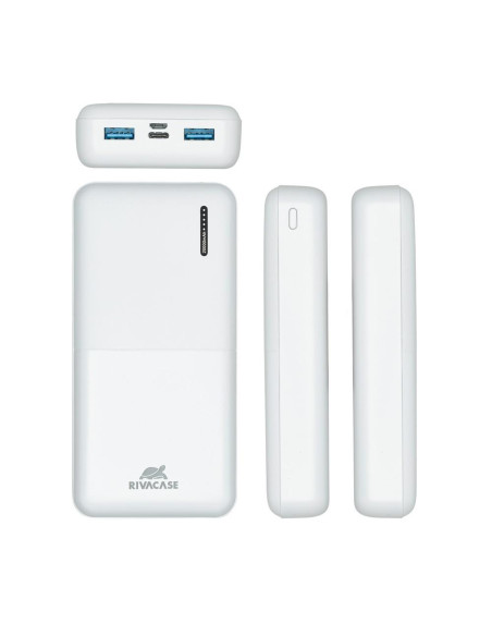 POWER BANK USB 20000MAH/VA2572 WHITE RIVACASE