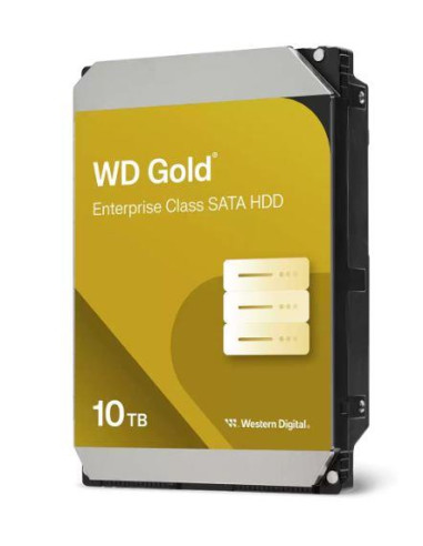 HDD, WESTERN DIGITAL, Gold, 10TB, SATA 3.0, 256 MB, 7200 rpm, 3,5", WD103KRYZ