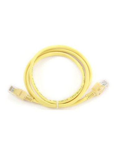 PATCH CABLE CAT5E UTP 1M/YELLOW PP12-1M/Y GEMBIRD