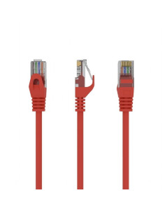 PATCH CABLE CAT6 UTP 0.5M/RED PP6U-0.5M/R GEMBIRD