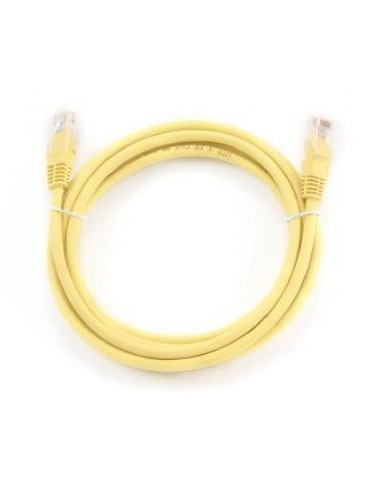 PATCH CABLE CAT5E UTP 2M/YELLOW PP12-2M/Y GEMBIRD