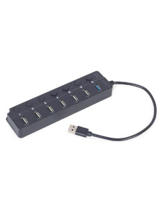 I/O HUB USB3 7PORT/UHB-U3P1U2P6P-01 GEMBIRD