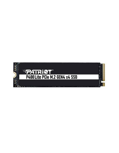 SSD, PATRIOT, P400 Lite, 500GB, M.2, PCIE, NVMe, Write speed 2400 MBytes/sec, Read speed 3500 MBytes/sec, 3.8mm, P400LP500GM28H