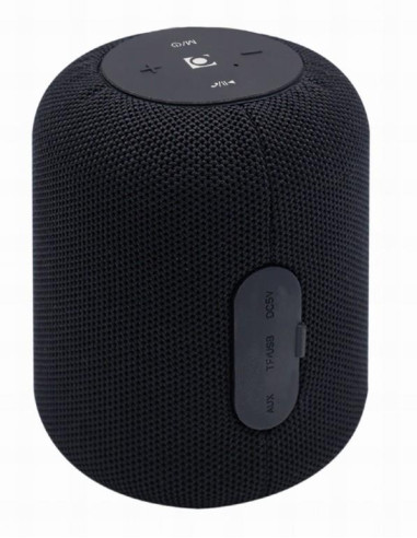 Portable Speaker, GEMBIRD, Portable/Wireless, 1xMicroSD Card Slot, Bluetooth, Black, SPK-BT-15-BK