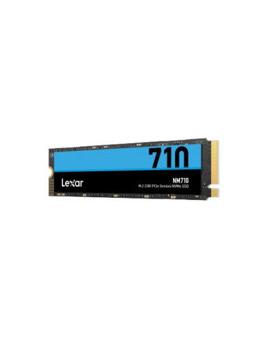 SSD, LEXAR, NM710, 500GB, M.2, PCIe Gen4, NVMe, Write speed 2600 MBytes/sec, Read speed 5000 MBytes/sec, 2.45mm, TBW 300 TB, MTB