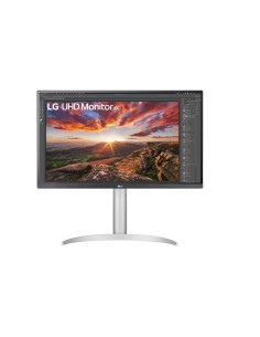 LCD Monitor, LG, 27UP850K-W, 27", Gaming, Panel IPS, 3840x2160, 16:9, 60 Hz, 5 ms, Pivot, Height adjustable, Tilt, Colour Black