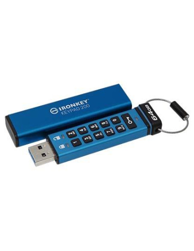 MEMORY DRIVE FLASH USB3.2/64GB IKKP200/64GB KINGSTON