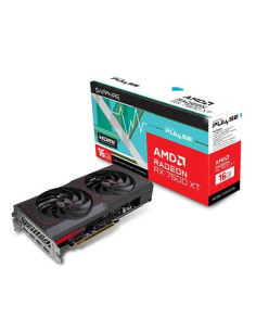 Graphics Card, SAPPHIRE, AMD Radeon RX 7600 XT, 16 GB, GDDR6, 128 bit, PCIE 4.0 8x, Dual Slot Fansink, 2xHDMI, 2xDisplayPort, 1