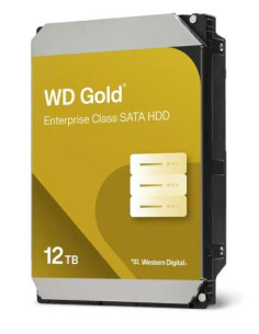 HDD, WESTERN DIGITAL, Gold, 12TB, SATA 3.0, 256 MB, 7200 rpm, 3,5", WD122KRYZ