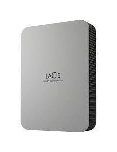 External HDD, LACIE, Mobile Drive Secure, STLR5000400, 5TB, USB-C, USB 3.2, Colour Space Gray, STLR5000400